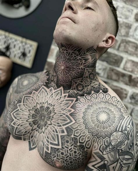 neck tattoos men